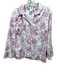 Loveshackfancy Size S White & Pink Cotton Floral Long Sleeve Button Down Pajamas White & Pink / S
