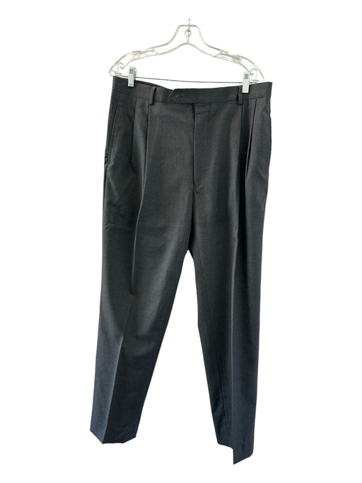 Jos. A Bank Charcoal Wool Pockets 2 Button Men's Suit 41L