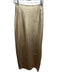 Suboo Size Small Gold Polyester Side Slit Sequins Maxi Back Zip Skirt Gold / Small