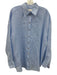 Zimmermann Size 3 Light Blue Ramie Long Sleeve Button Front Shirt Top Light Blue / 3