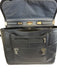 Tumi AS IS Black Leather Solid Satchel Men's Bag Black