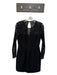 Shoshanna Size 8 Black Nylon Blend Long Sleeve Lace Dress Black / 8