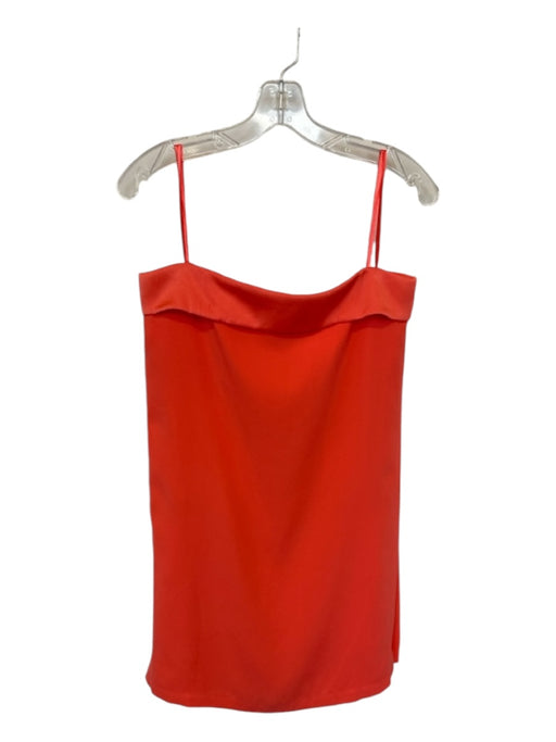 BCBG Maxazria Size S coral Triacetate Strapless Mini Dress coral / S