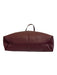 Tory Burch Bordeaux Red Leather Top Handle Logo Detail Clip clasp Tote Bag Bordeaux Red