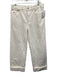 Madewell Size 28 Cream White Cotton Denim Cuffed Ankle Button Fly Jeans Cream White / 28