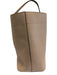 Tory Burch Beige Leather Inner Pocket Logo Stitch Detail Tote Bag Beige / L