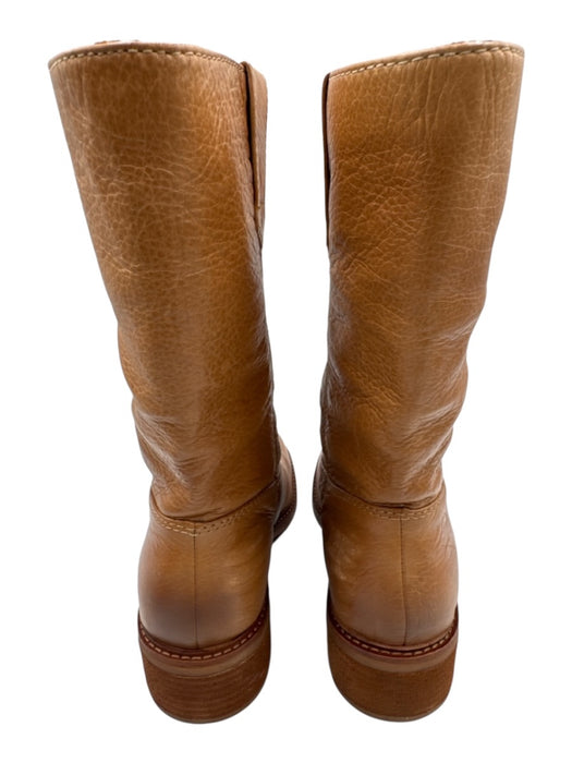 Sofft Shoe Size 8.5 Light Brown Leather Upper Round Toe Half Calf Boots Light Brown / 8.5