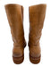 Sofft Shoe Size 8.5 Light Brown Leather Upper Round Toe Half Calf Boots Light Brown / 8.5