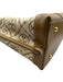 Tory Burch Brown & Beige Canvas & Leather Top Handles Open Top Feet Tote Bag Brown & Beige / M