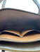 Tory Burch Brown & Beige Canvas & Leather Top Handles Open Top Feet Tote Bag Brown & Beige / M