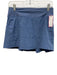 Lululemon Size s / 4 Slate Blue Polyester Blend Seam Detail Stretch Mini Skirt Slate Blue / s / 4