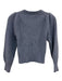 J. Crew Size XS Blue Cashmere Button Front Ribbed Knit Cardigan Sweater Blue / XS