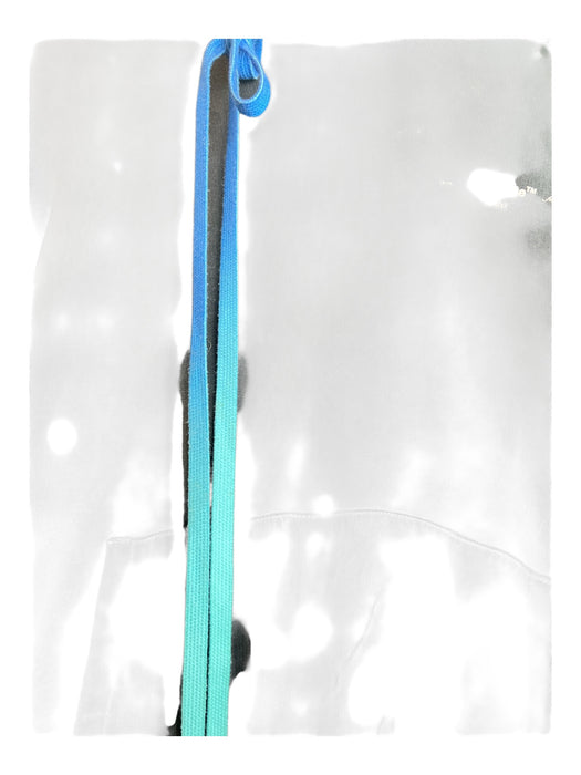 Off-White AS IS - General Wear washed black & blue Cotton ombre Hoodie Hoodie washed black & blue / M