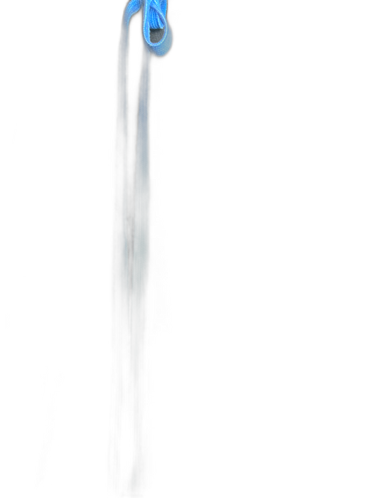 Off-White AS IS - General Wear washed black & blue Cotton ombre Hoodie Hoodie washed black & blue / M