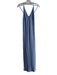 Reformation Size M Blue Tencel Ribbed Detail V Neck Spaghetti Strap Dress Blue / M