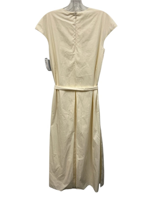 Ann Mashburn Size XS Ecru Cream Cotton Sleeveless Maxi Dress Ecru Cream / XS
