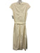 Ann Mashburn Size XS Ecru Cream Cotton Sleeveless Maxi Dress Ecru Cream / XS