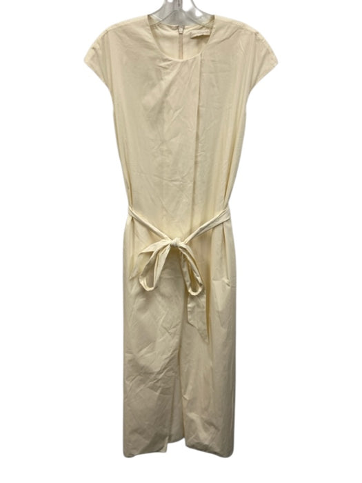 Ann Mashburn Size XS Ecru Cream Cotton Sleeveless Maxi Dress Ecru Cream / XS