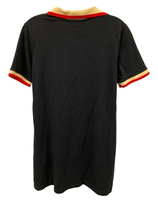 Tuckernuck Size S Navy Blue, White, Red Cotton Short Sleeve Collar Mini Dress Navy Blue, White, Red / S