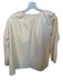 Dolce Cabo Size XS Cream Vegan Leather Leather Long sleeve top Cutoff Top Cream / XS