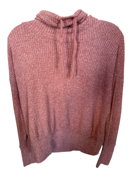 Saturday Sunday by Anthropologie Size XL Pink Rayon Blend Heathered Sweater Pink / XL