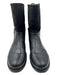 Rag & Bone Shoe Size 40 Black Suede & Leather round toe Flat Calf High Booties Black / 40
