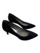 Pedro Garcia Shoe Size 40 Black Suede Pointed Toe Stiletto Pumps Black / 40