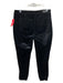 Paige Size 29 Black Cotton Blend Velvet Mid Rise Zip Ankle Pants Black / 29