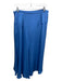 Veronica Beard Size 10 Blue Acetate Blend Side Zip Asymmetric Skirt Blue / 10