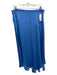 Veronica Beard Size 10 Blue Acetate Blend Side Zip Asymmetric Skirt Blue / 10