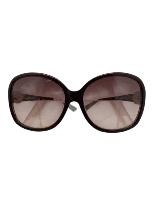 Missoni Dark Brown Acetate Logo Oversized Sunglasses Dark Brown