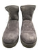 Ugg Shoe Size 10 Gray Suede Ankle High Almond Toe Boots Gray / 10