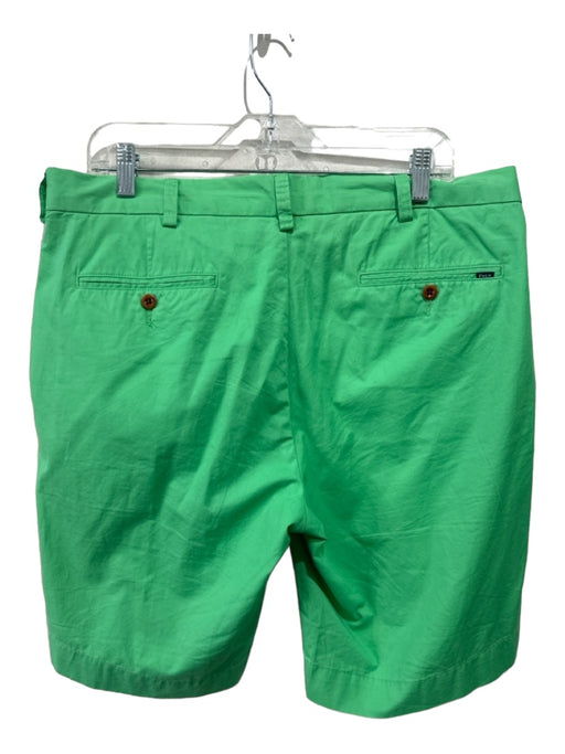 Polo Size 34 Green Cotton Solid Khakis Men's Shorts 34