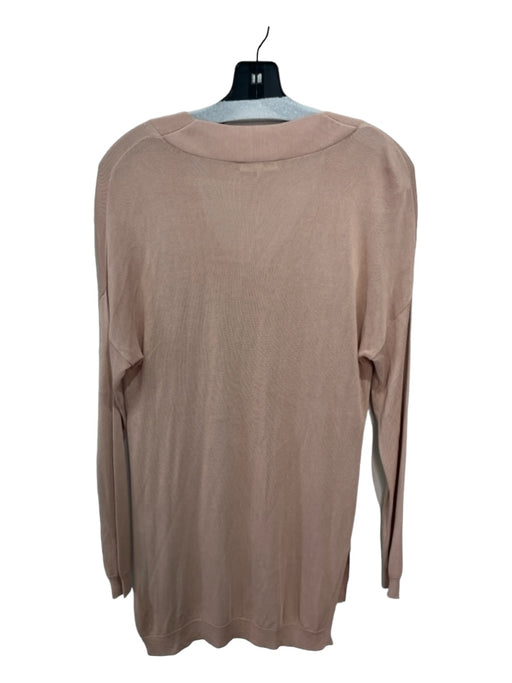 Rag & Bone Size XS Blush Beige Viscose Long Sleeve Knit V Neck Sweater Blush Beige / XS