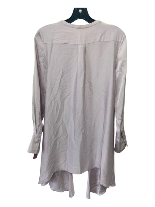 Marissa Webb Size S Light Purple Silk Button Down Sash Long Sleeve Tunic Top Light Purple / S