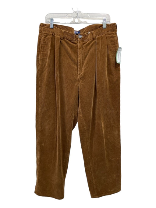 Polo Size 35 Brown Cotton Solid Corduroy Khakis Men's Pants 35