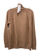 Liny Xin Size L Light Bronze Merino Wool Ribbed Trim Turtleneck Raglan Sweater Light Bronze / L