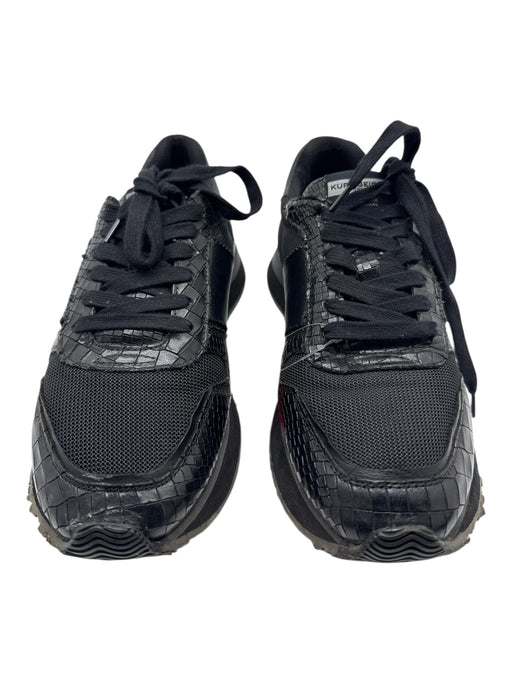 Kurt Geiger Shoe Size 42 Black Leather Embossed Sneaker Men's Shoes Black / 42