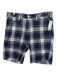 Polo Size 30 Purple & Multi Print Cotton Plaid Men's Shorts Purple & Multi Print / 30