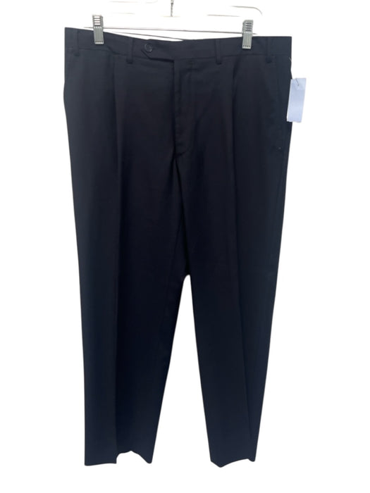 Canali Size 50 Navy Blue Solid Men's Pants Navy Blue / 50