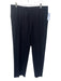 Canali Size 50 Navy Blue Solid Men's Pants Navy Blue / 50
