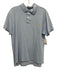 Polo Size L Light blue Cotton Solid Polo Men's Short Sleeve Light blue / L
