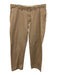 Polo Size 36 Beige Cotton Blend Solid Khakis Men's Pants Beige / 36