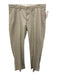 Polo Size 36 Beige Cotton Blend Solid Men's Pants Beige / 36