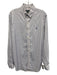 Polo Size M White & Pink Synthetic Plaid Button Up Button Down Long Sleeve Shirt White & Pink / M