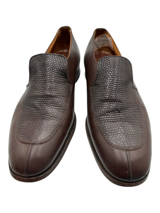 Alan Mcafee Shoe Size 11.5 AS IS Brown Lizard Solid Slip On Men's Shoes Brown / 11.5