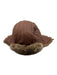 Mad Bomber Brown Leather Solid Lined Men's Hat Brown