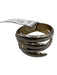 Silver Tone Metal Hinge Claw Bracelet Silver Tone
