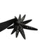 R.J. Graziano Gunmetal Black Rhinestone starburst Brooch Gunmetal Black