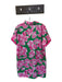 Entro Size S Pink & Green Polyester Pocket Button Collar Floral Dress Pink & Green / S